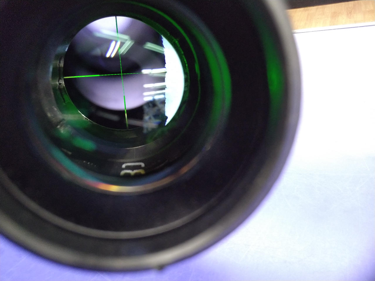 チェック時緑色ドット点灯OK