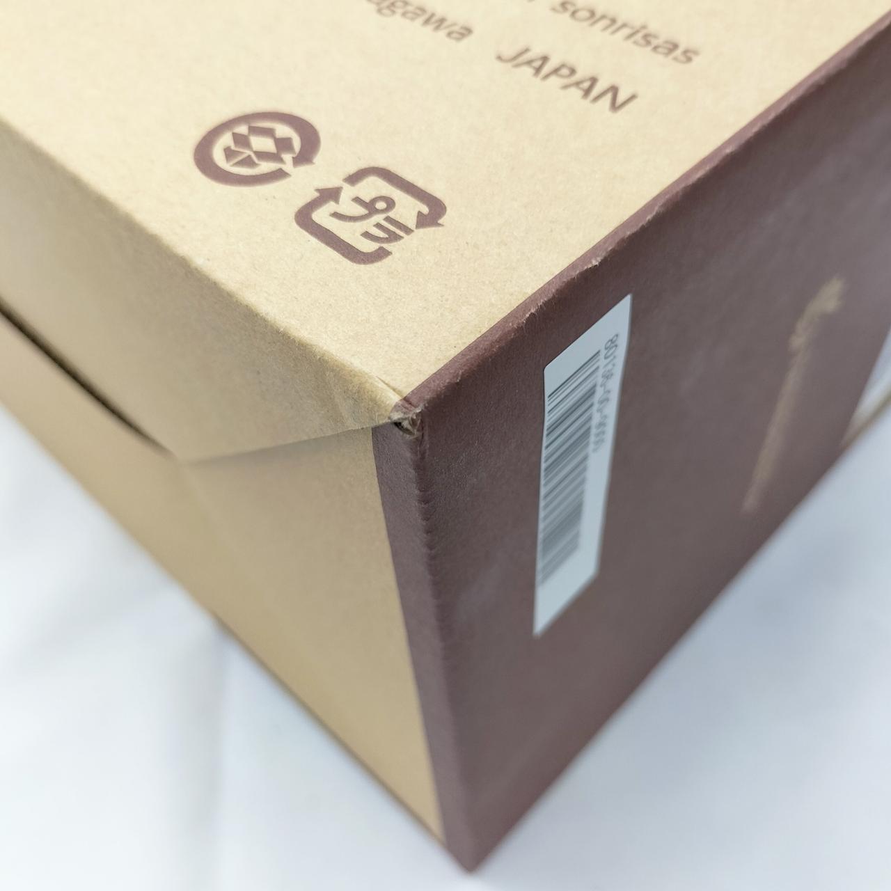 外箱に傷みが見られます