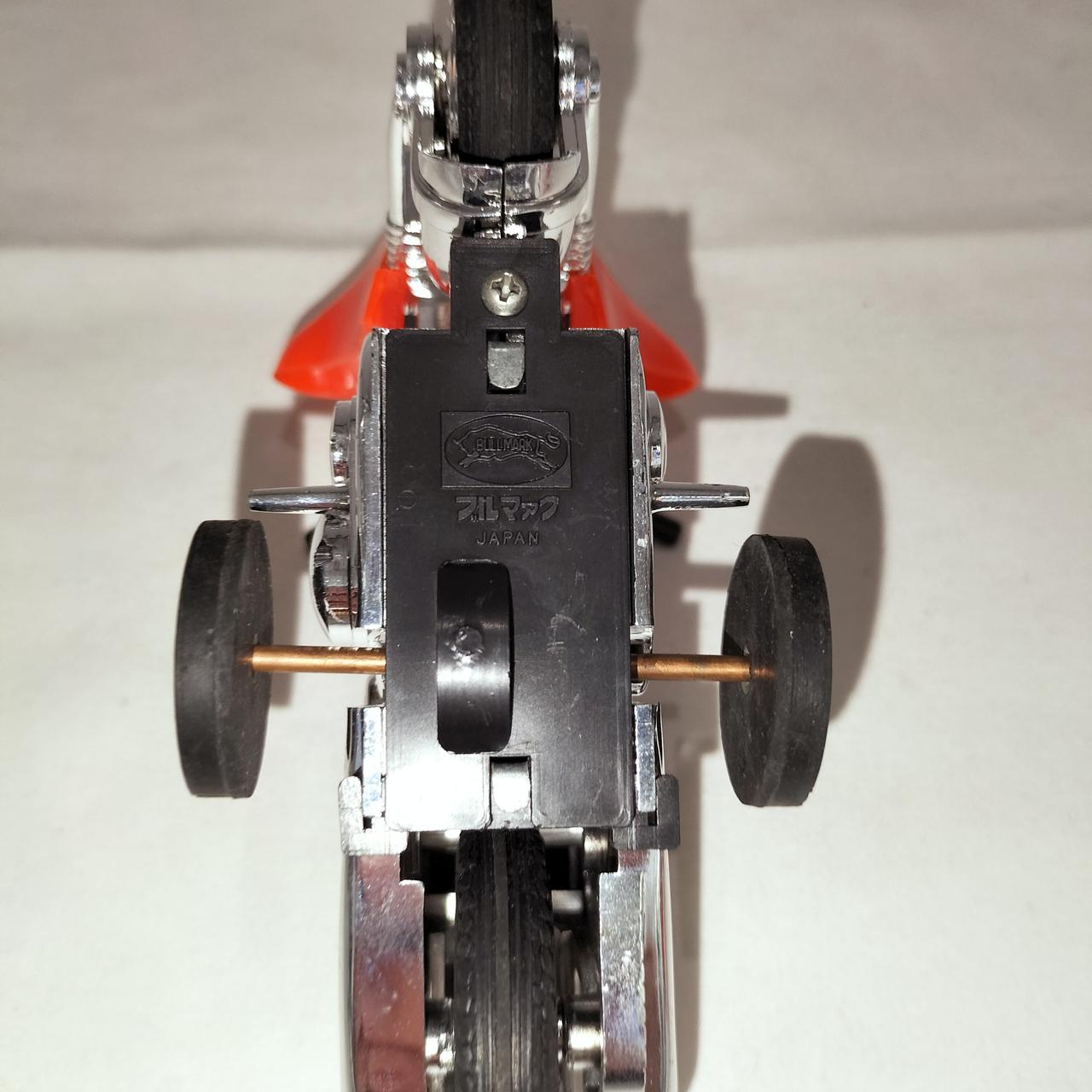 バイクに傷みが見られます