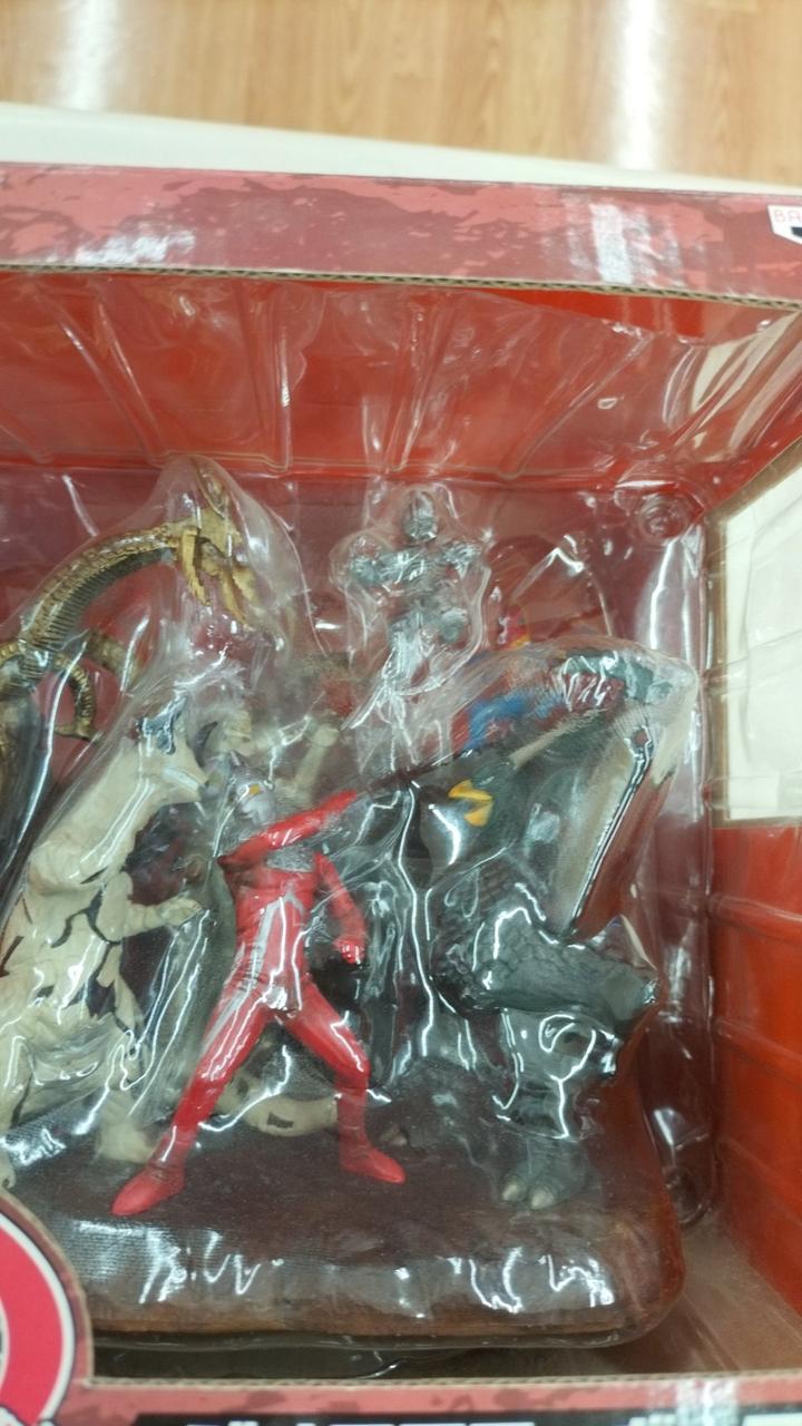 ウルトラセブン　ジオラマフィギュア　バンプレスト　未使用 ウルトラセブン ジオラマフィギュア バンプレスト 未使用 Yahoo