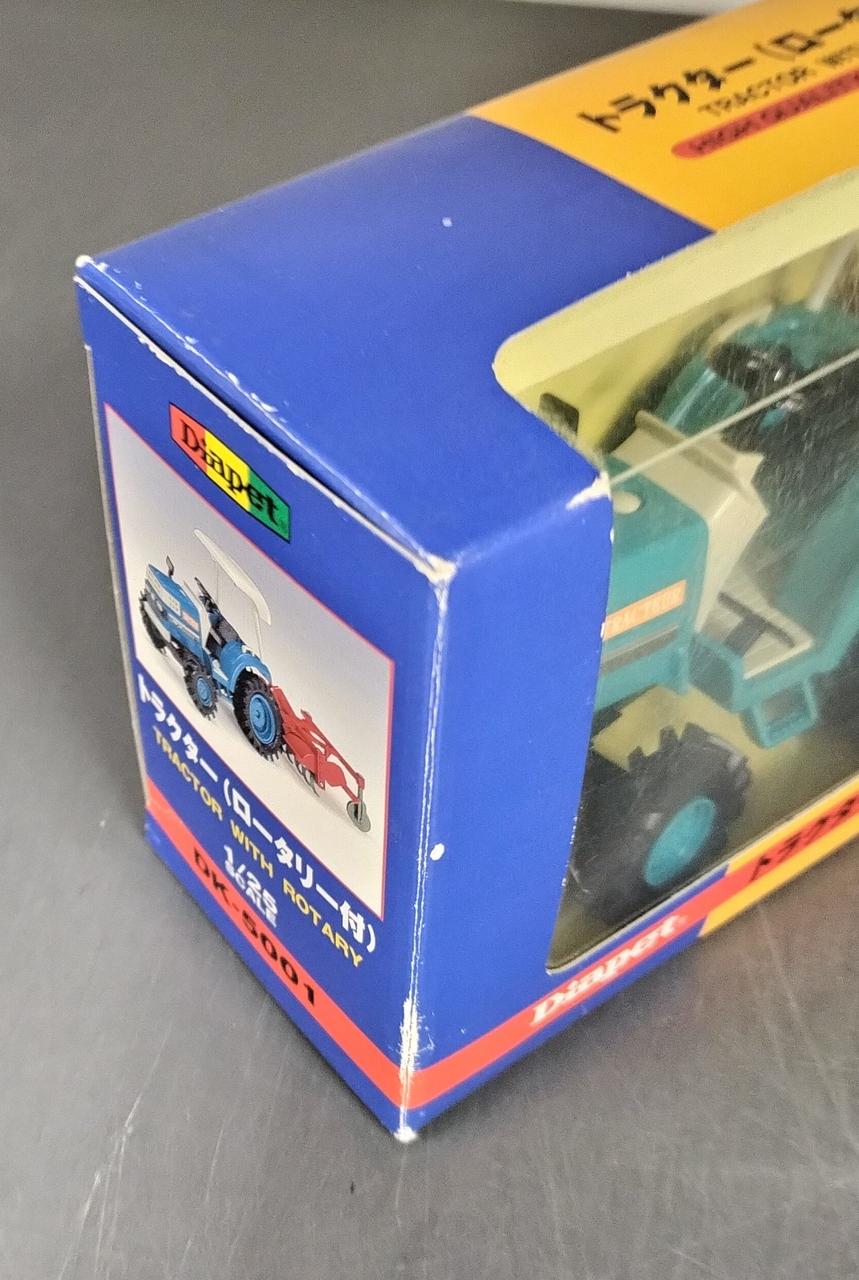 ダイヤペット 1/25 トラクター（ロータリー付） ミニカー ダイヤペット 1/25 トラクター（ロータリー付） T-019 モデル