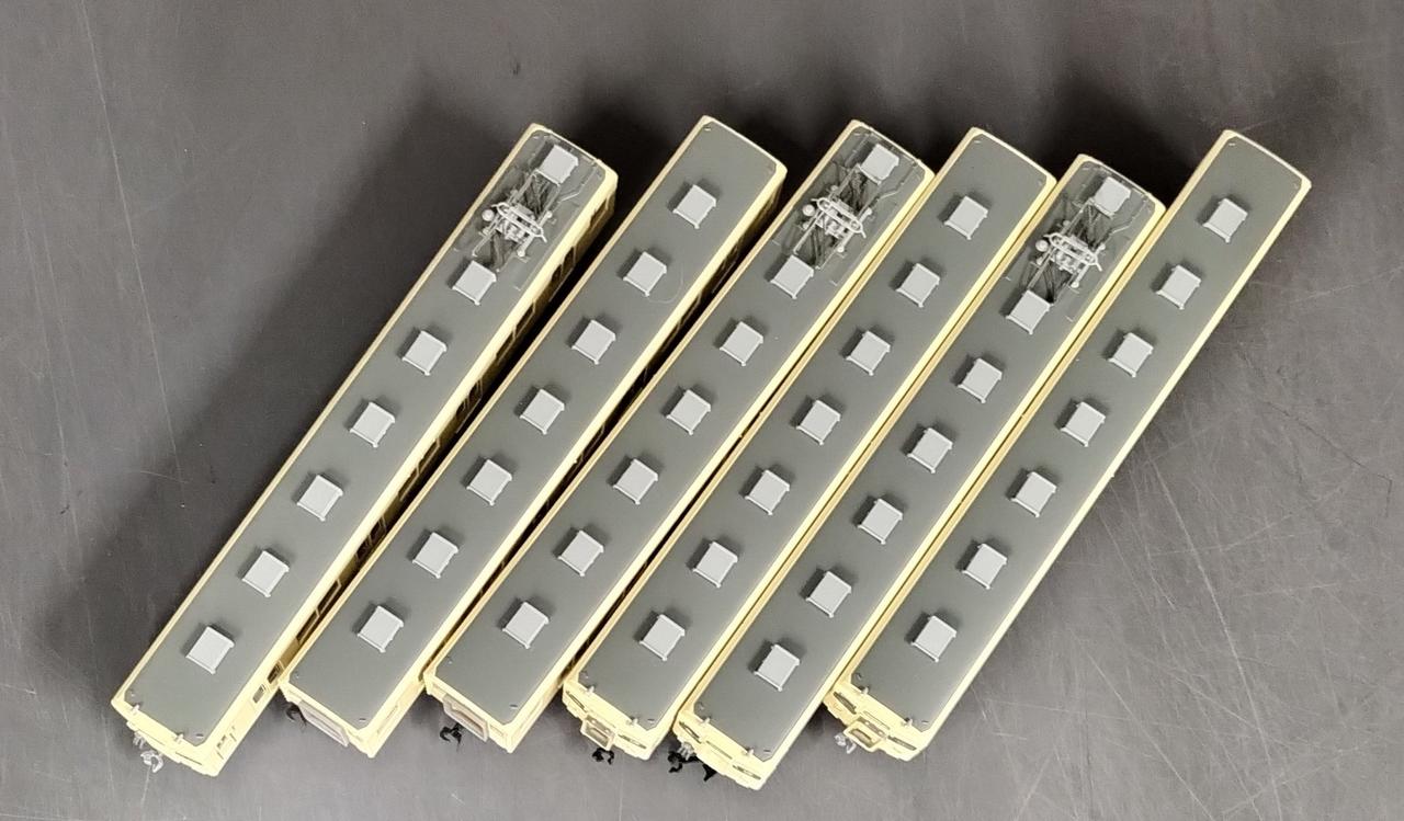 MICROACE485系A-5610Nゲージ6両セット加工品値下げ多少可能 Nｹﾞｰｼﾞ ﾏｲｸﾛｴｰｽ MICROACE A8358 名鉄 6000系 CIﾏｰｸ付 4両ｾｯﾄ