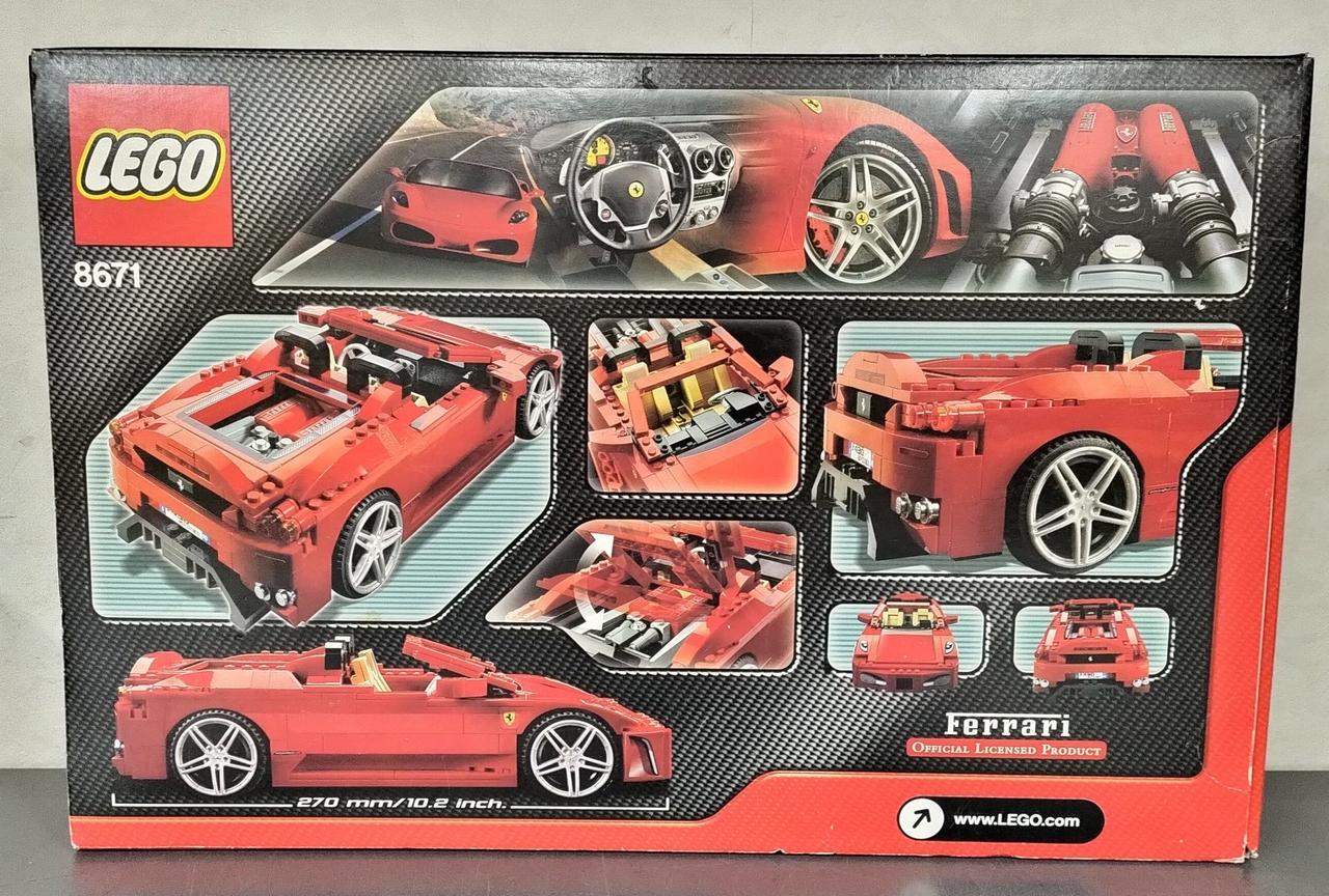 未開封 廃盤品 レゴ 8671フェラーリ 未開封 廃盤品 レゴ 8671フェラーリ Lego 8671 - Ferrari 430
