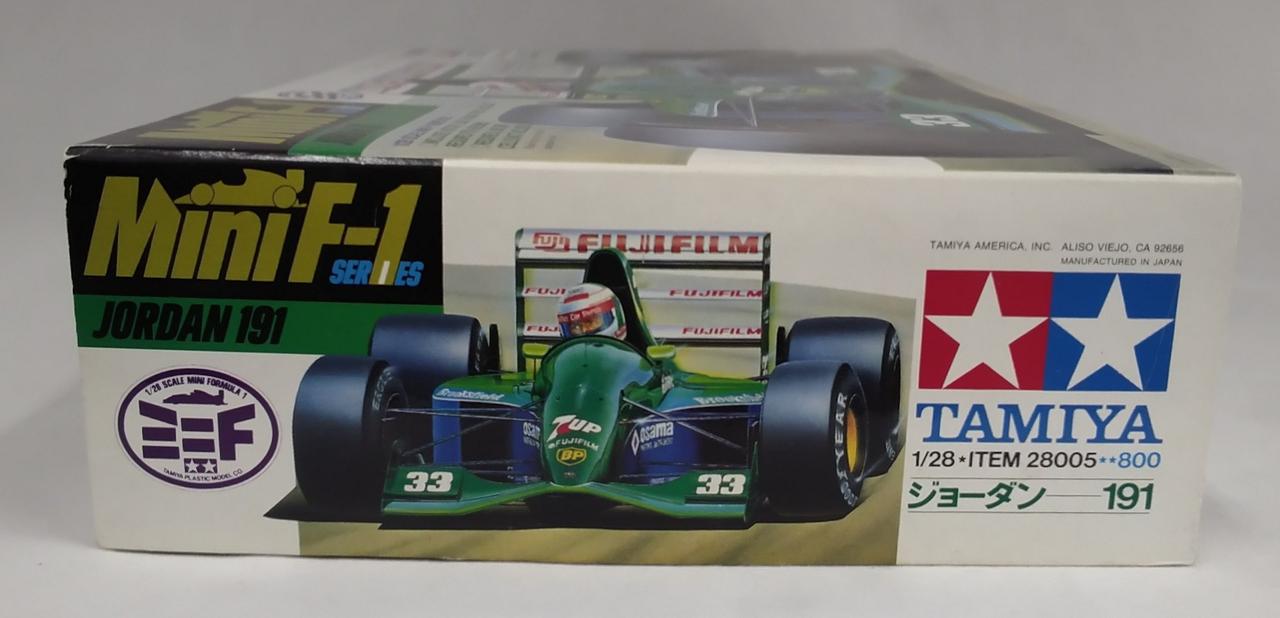 完全動作品 1/10 JORDAN 191 タミヤ F1 フルセット ジョーダン ジョーダン191 (プラモデル) - ホビーサーチ カーモデル