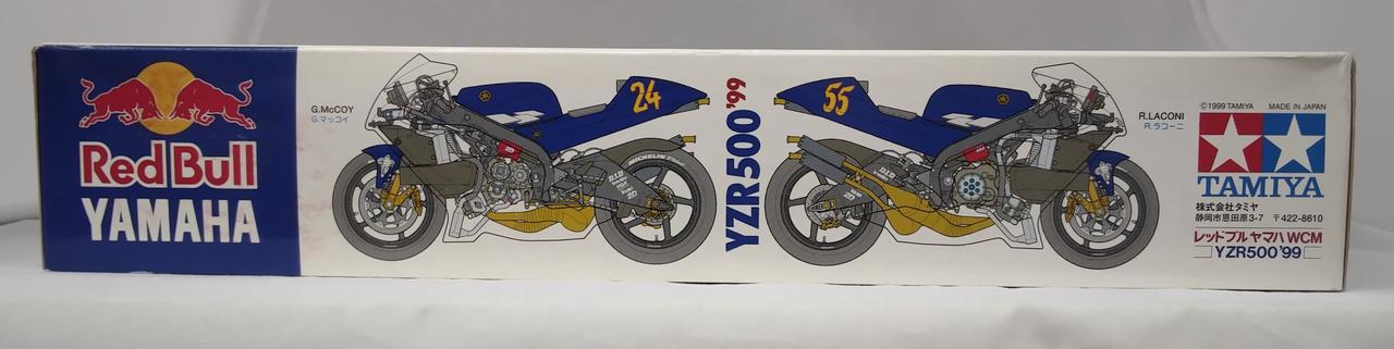 タミヤ　オートバイ　プラモデル　YZR500 レッドブル　1/12スケール レッドブル ヤマハ WCM YZR500 `99 (プラモデル) - ホビーサーチ