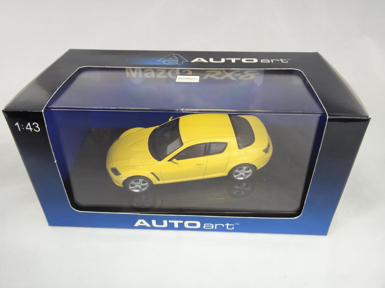 オートアート|1/43 マツダ RX-8 ライトニングイエロー|HARDOFF