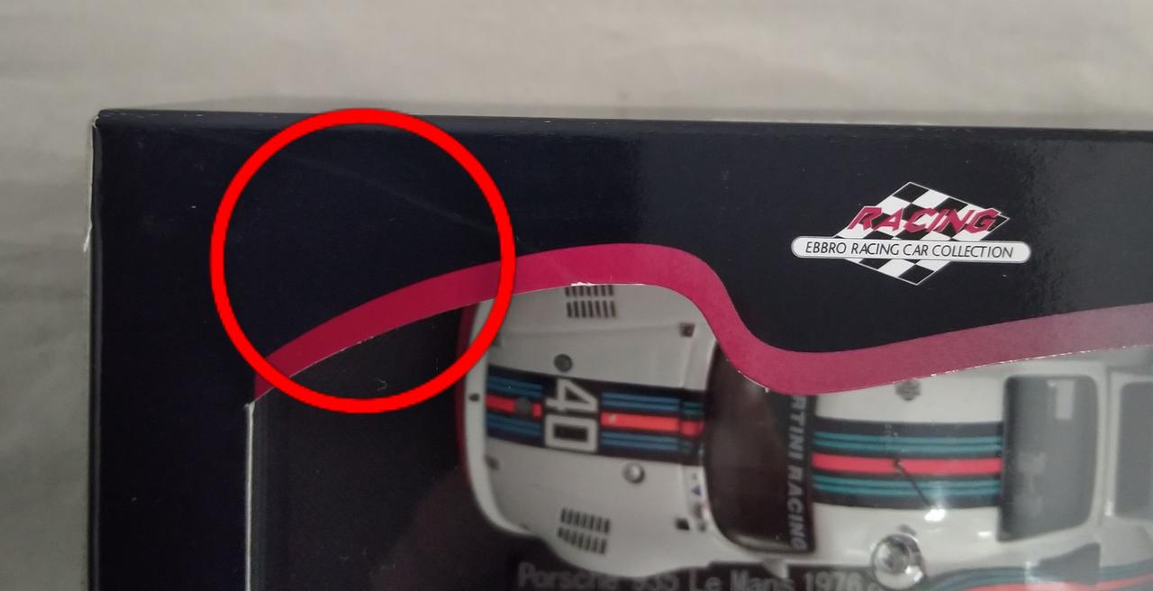 ◯印に少しキズがあります