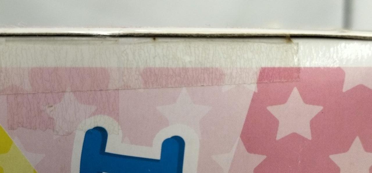 テープに汚れ有り