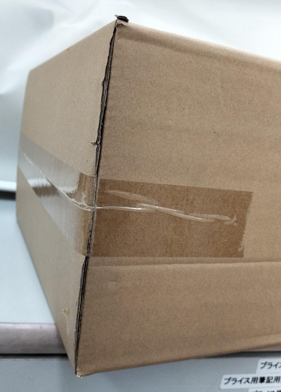 箱ダメージ有り