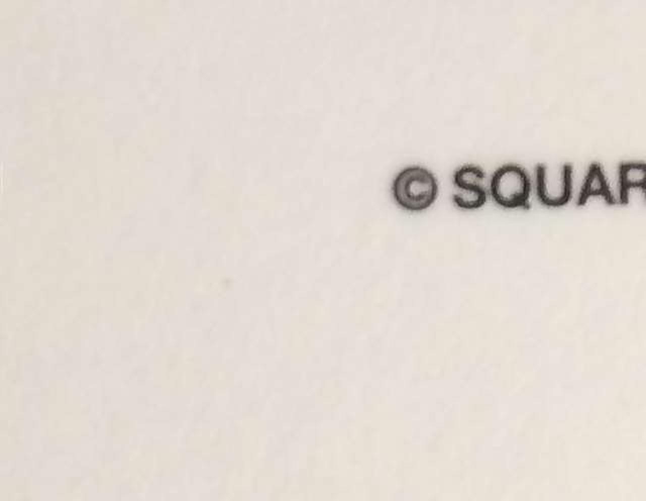 薄い黒い点有り