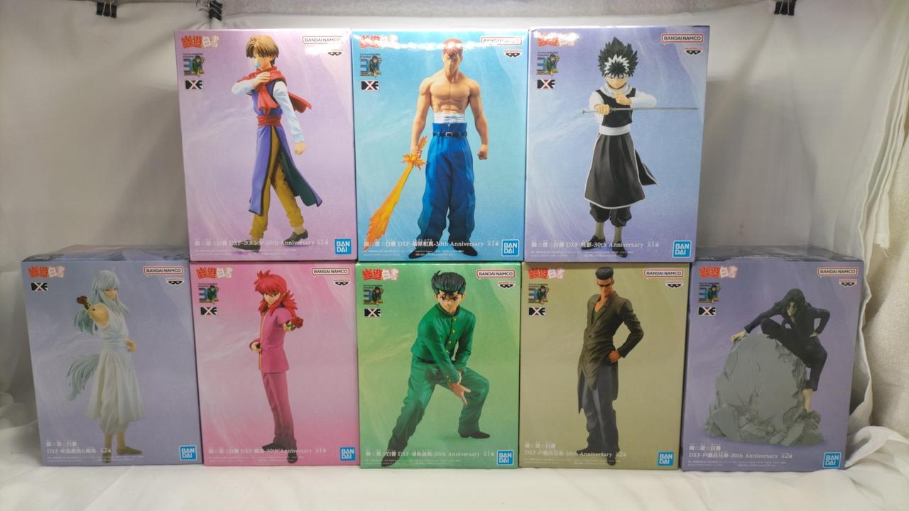 幽遊白書　DXF　フィギュア7体セット 幽遊白書 DXF フィギュア7体セット