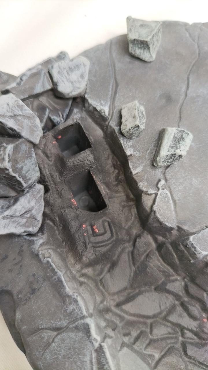 台座色移りあり