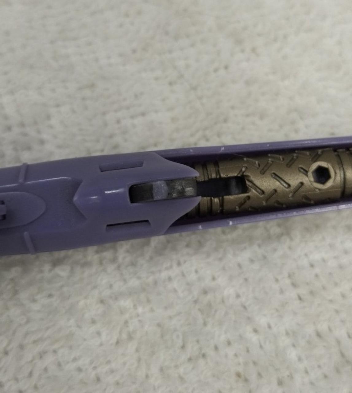 ガンポッド可動部破損