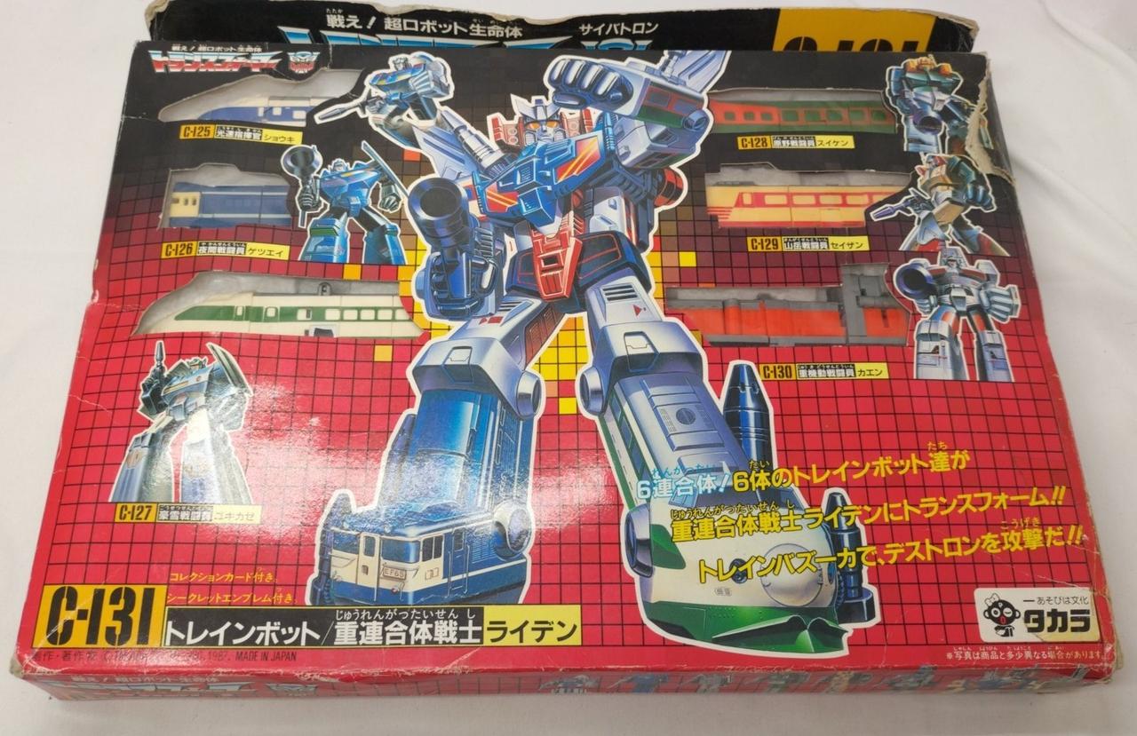 トランスフォーマー トレインボット 重連合体戦士 ライデンC-131 トランスフォーマー トレインボット 重連合体戦士 ライデンC-131