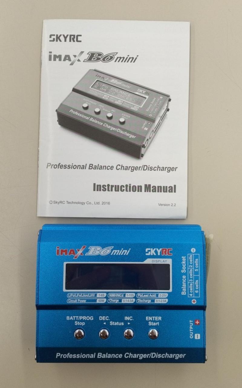 本体と取り扱い説明書(英語)