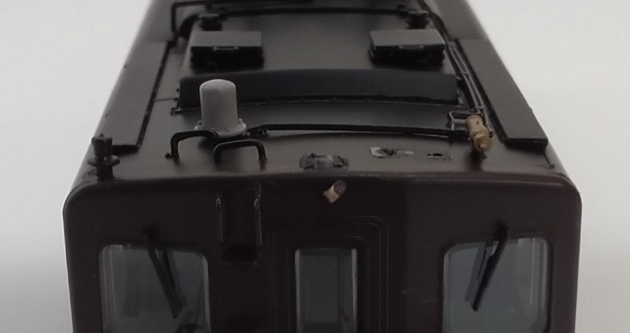 前照灯破損部分