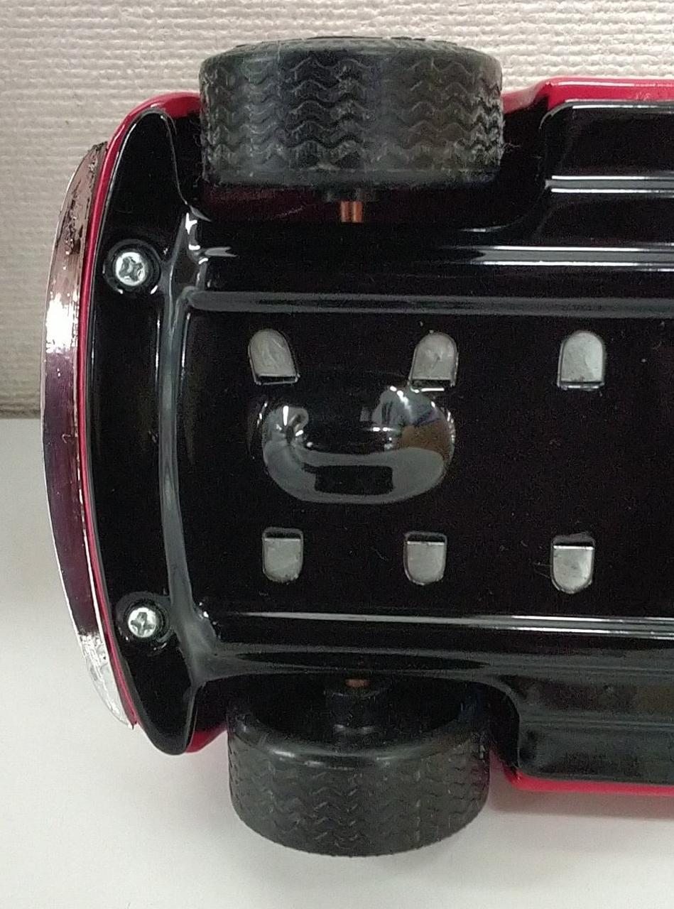 タイヤにダメージあり