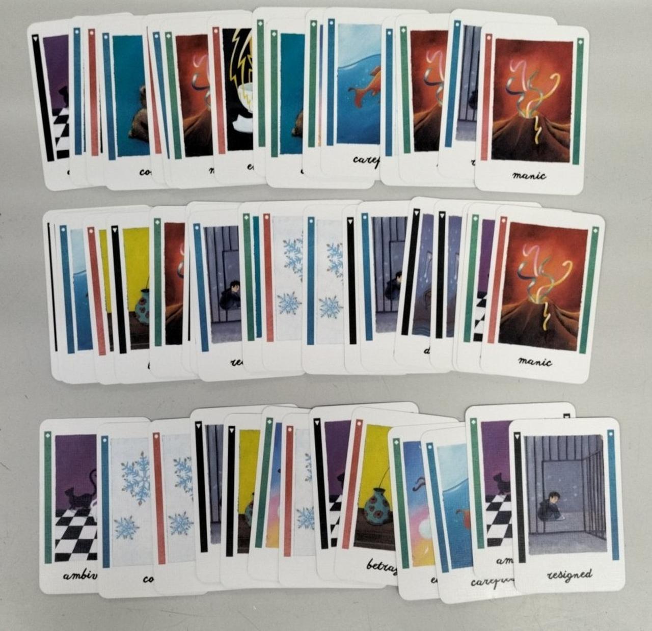 感情カード48枚