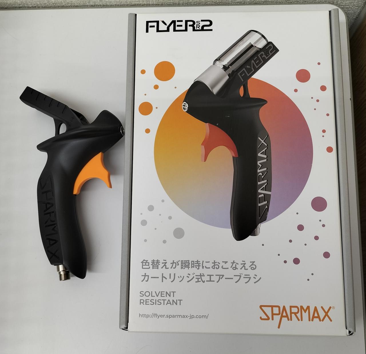 SPARMAX FLYER-SR2   新品・未使用 SPARMAX — FLYER-SR2 — ANEST IWATA
