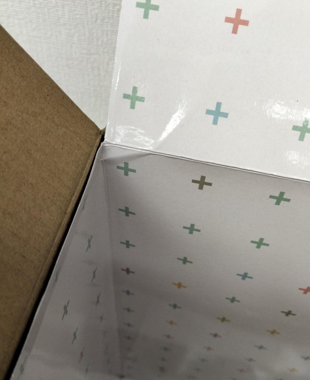 台紙にダメージあり