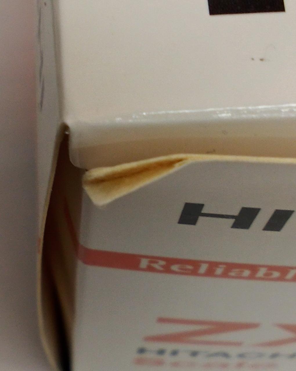 めくれがあります。