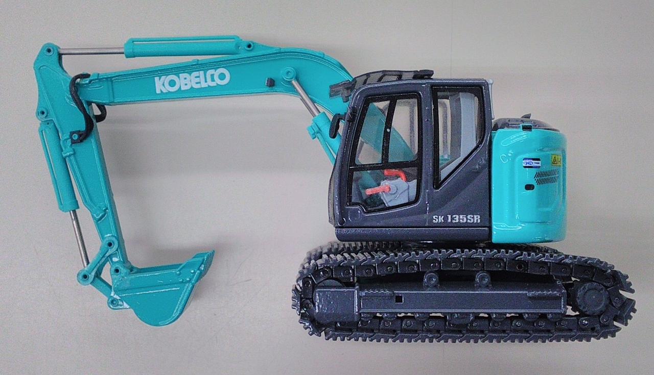コベルコ建機 SK135SR 1/50 MOTORART 廃盤品 コベルコ建機 SK135SR 1/50 MOTORART 廃盤品 トイコー コベルコ