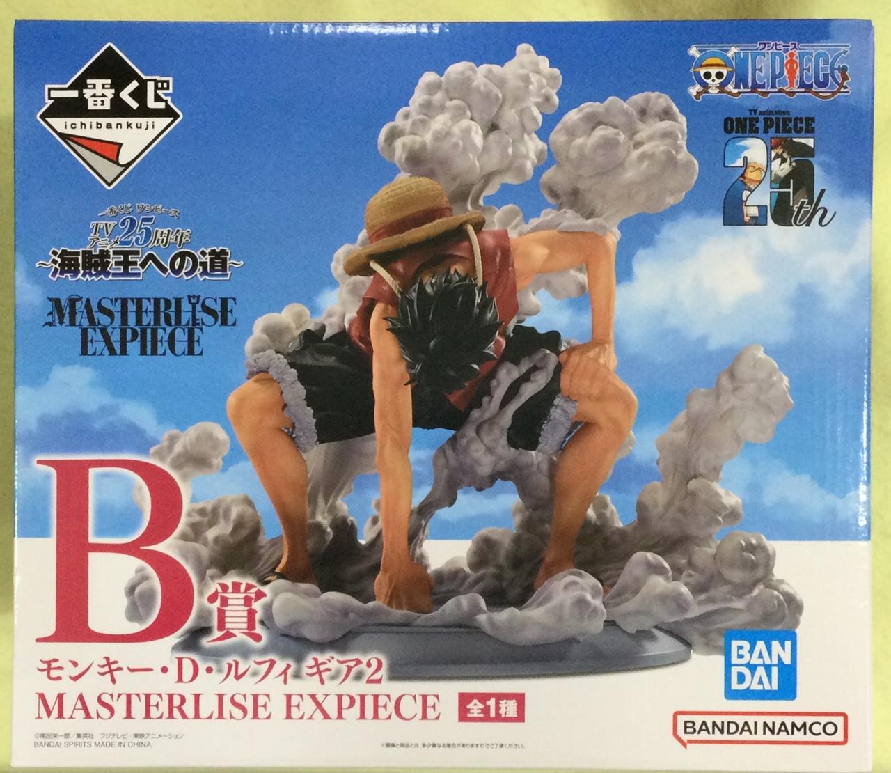 BANDAI 型番：B賞モンキー・D・ルフィ ギア2 【未開封】B賞モンキー・D・ルフィ ギア2