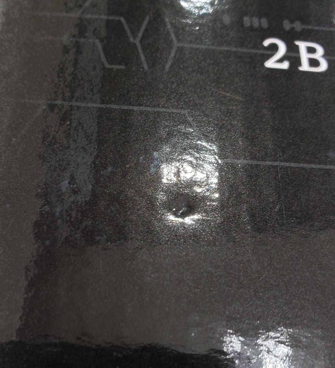 へこみがあります。