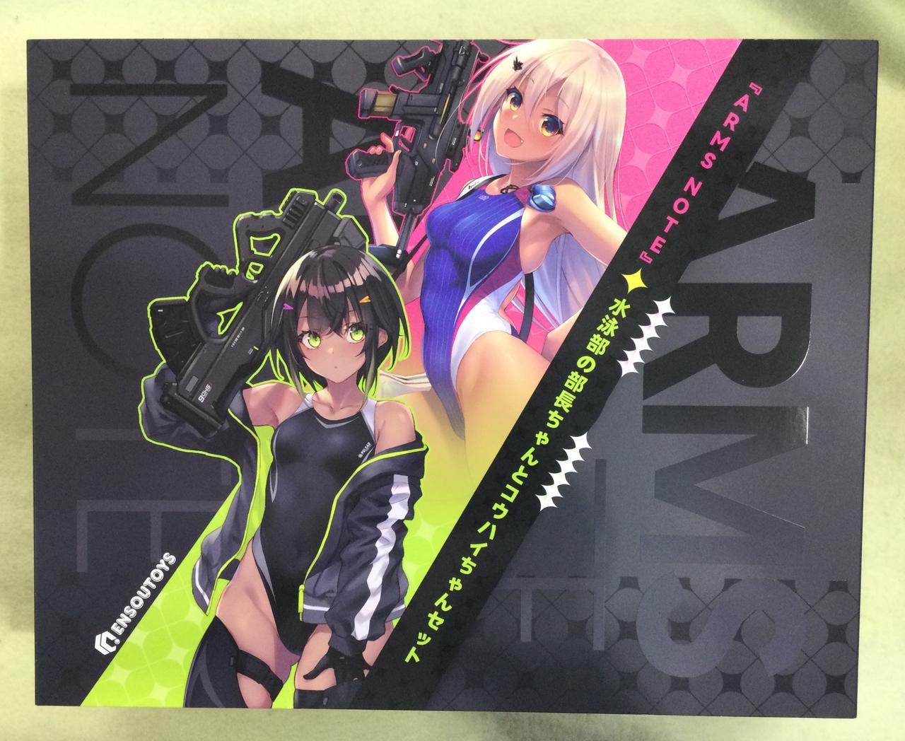 ENSOUTOYS|【未開封】水泳部の部長ちゃんとコウハイちゃんセット