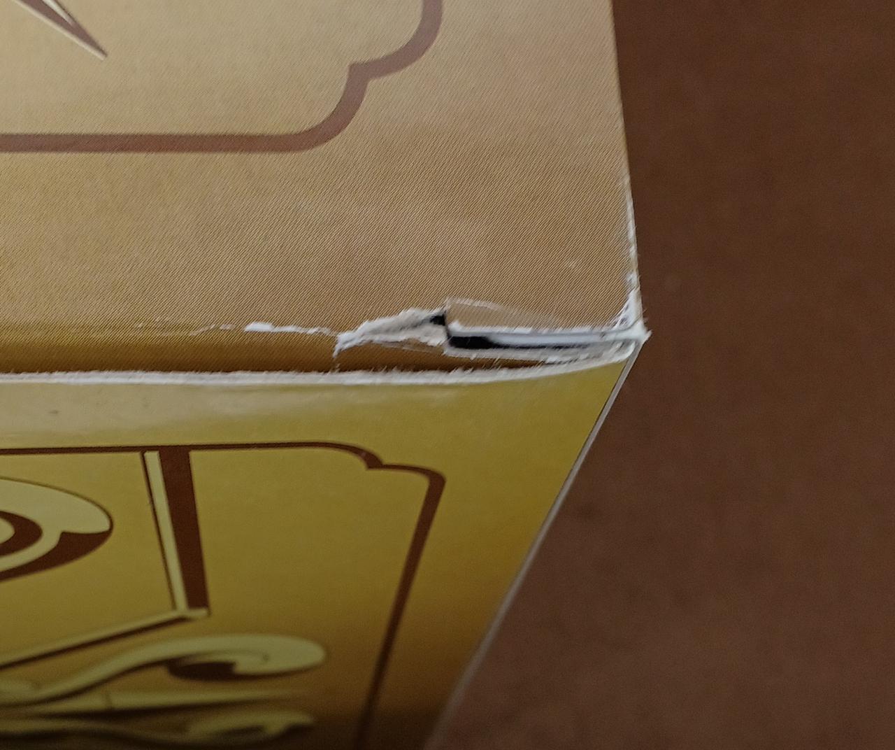 傷みがあります。