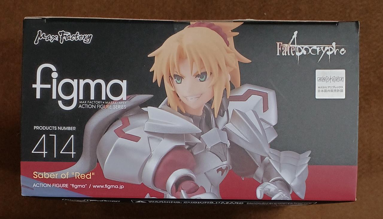 【未開封】Figma 414 赤のセイバー figma “赤”のセイバー