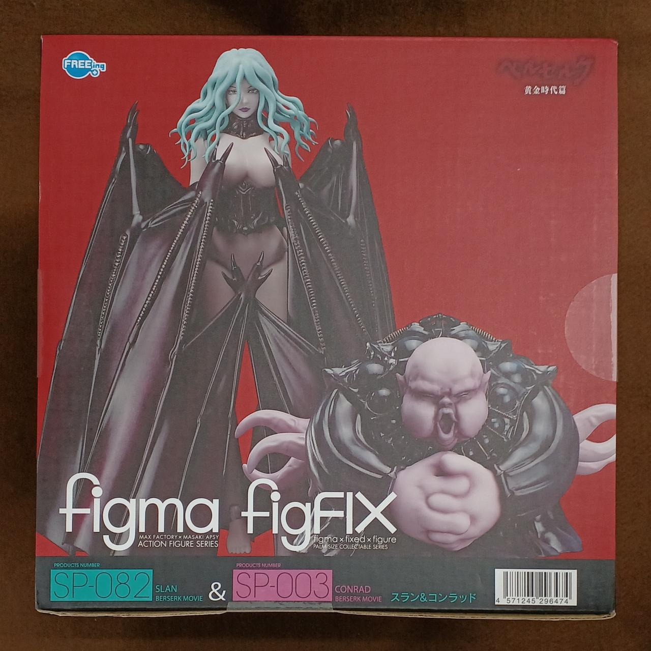 figma スラン figFIX コンラッド　新品未開封 figma スラン ＆ figFIX コンラッド