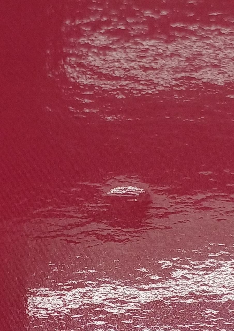 へこみがあります。