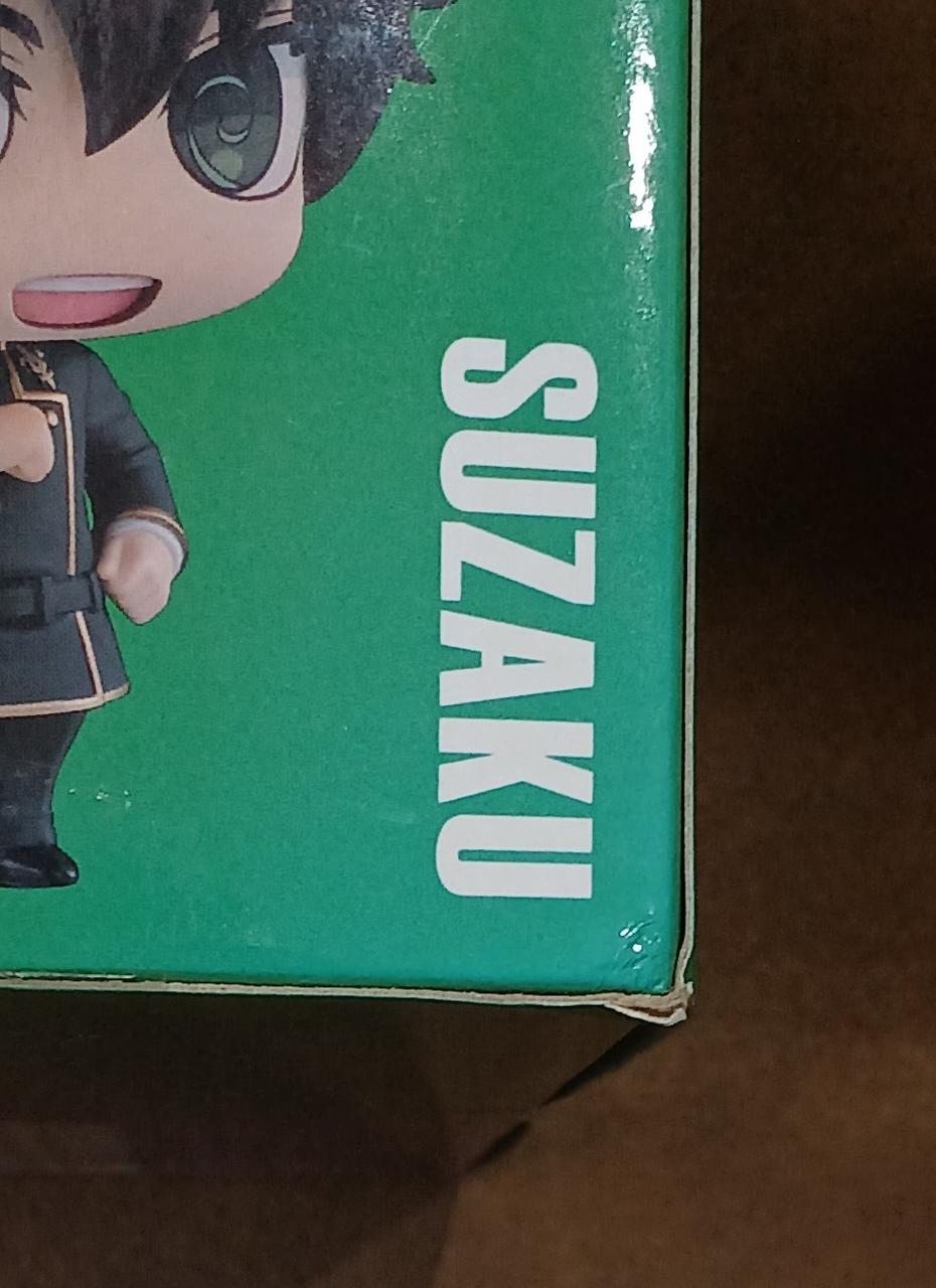 箱がやけています。