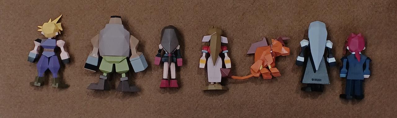 スクウェアミレニアムコレクション　7本セット スクエアエニックス(SQUARE ENIX)|D賞 ミニフィギュア7体セット