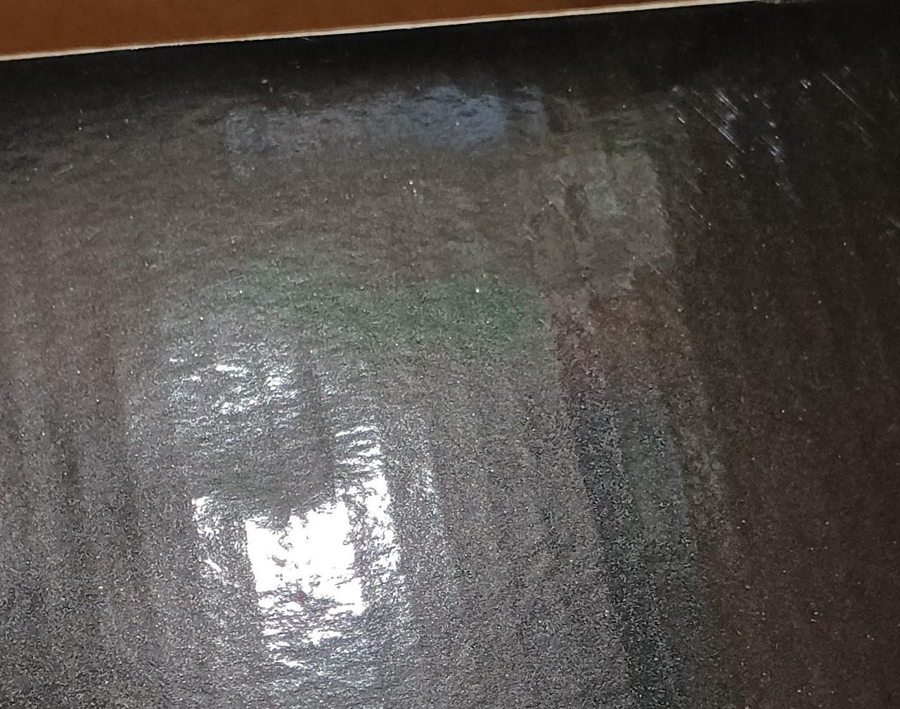 へこみがあります。