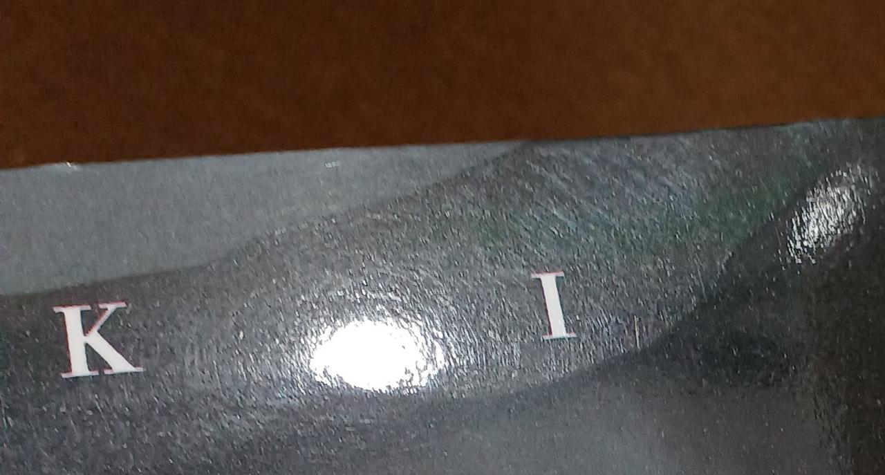 傷みがあります。