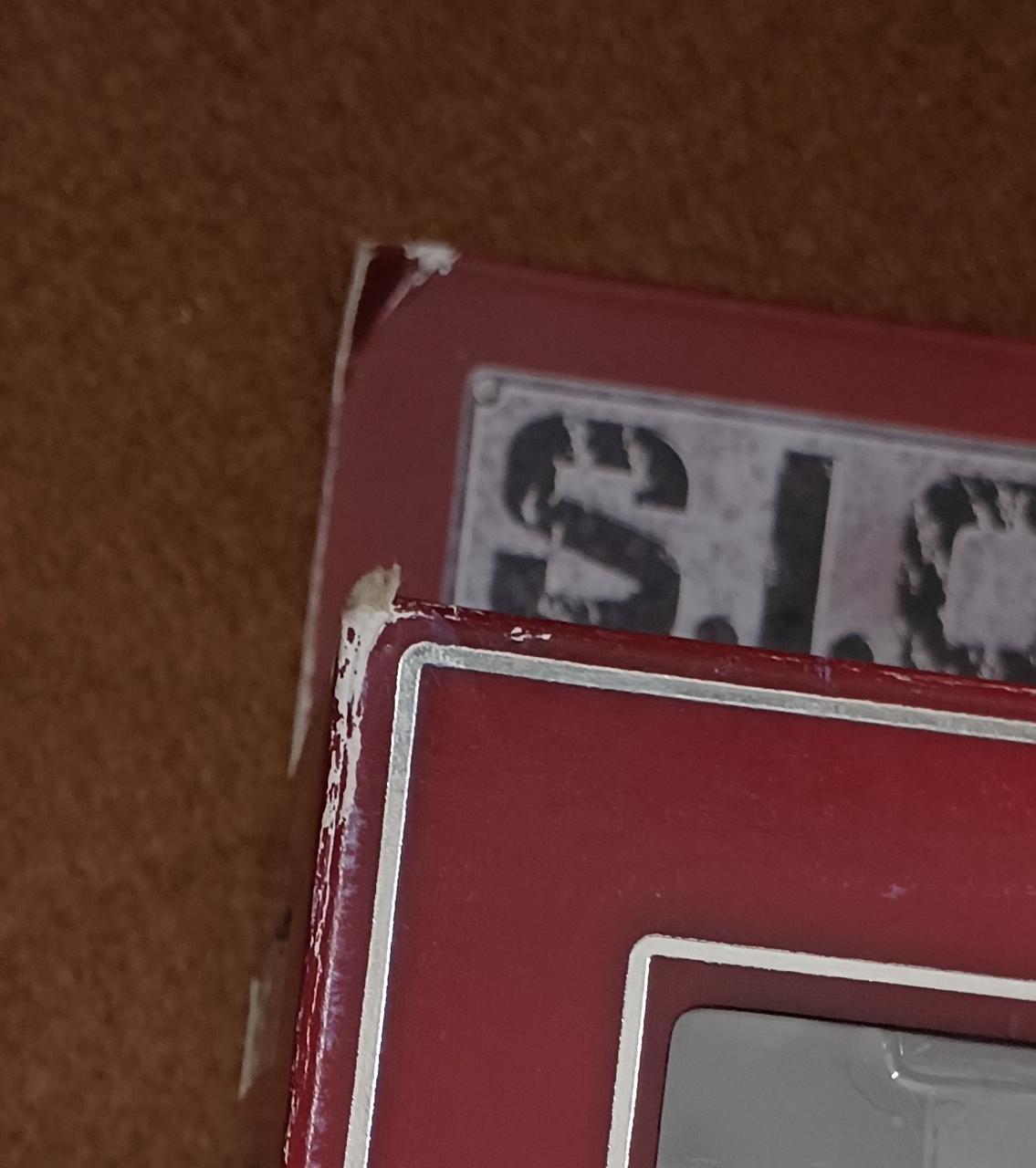 傷みがあります。