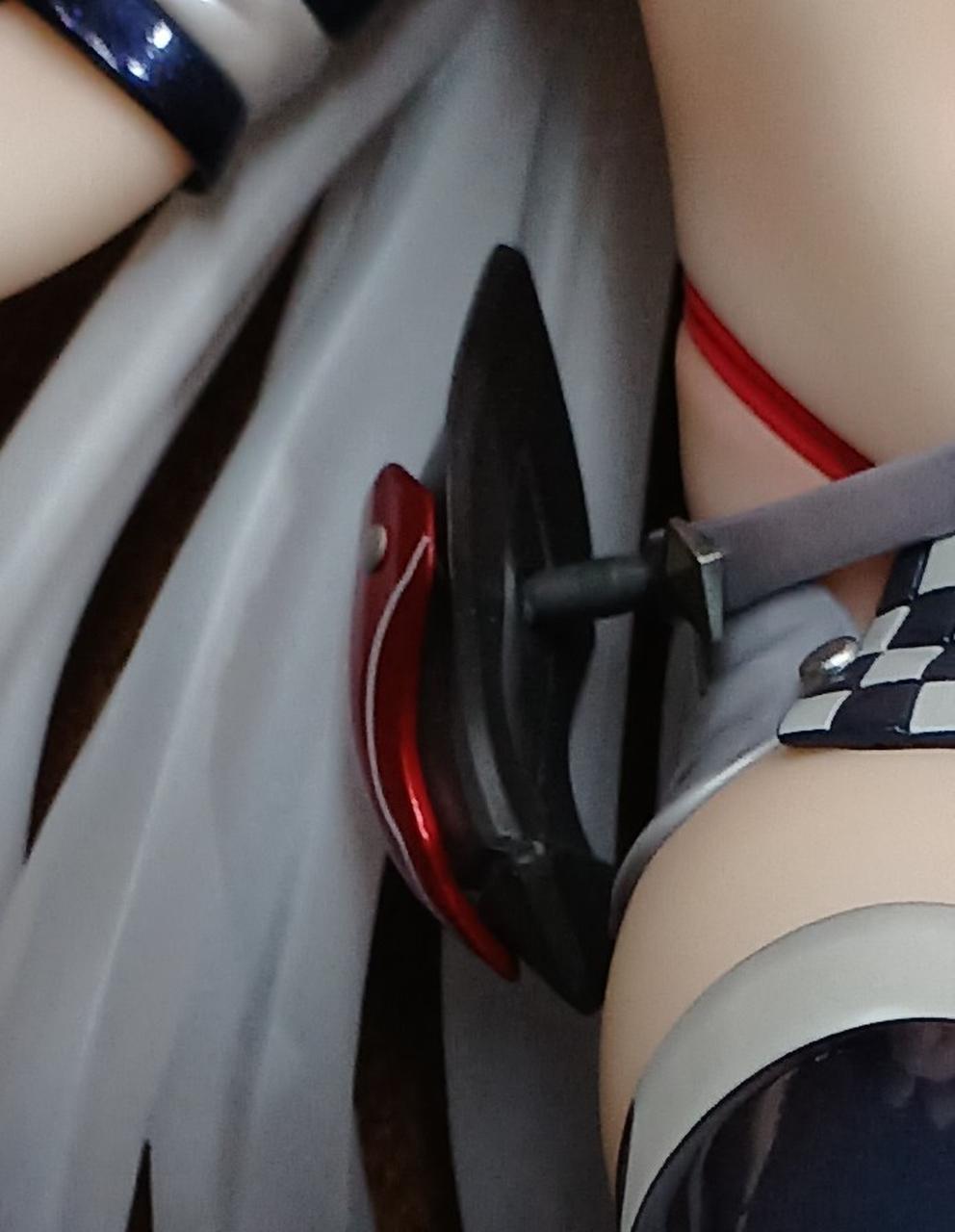接着跡があります。