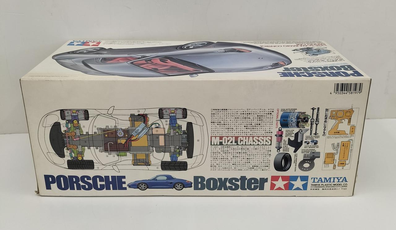 タミヤ ポルシェ ボクスター 1/10 RCカー M-02L 未組立 田宮 タミヤ