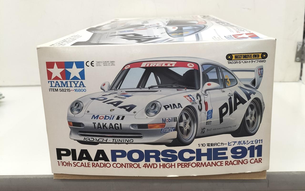 TAMIYA PIAA PORSCHE 911 1/10 ラジコンカー タミヤ 電動RCカーシリーズ 1/10RC ポルシェ 911 カレラ RSR（TT