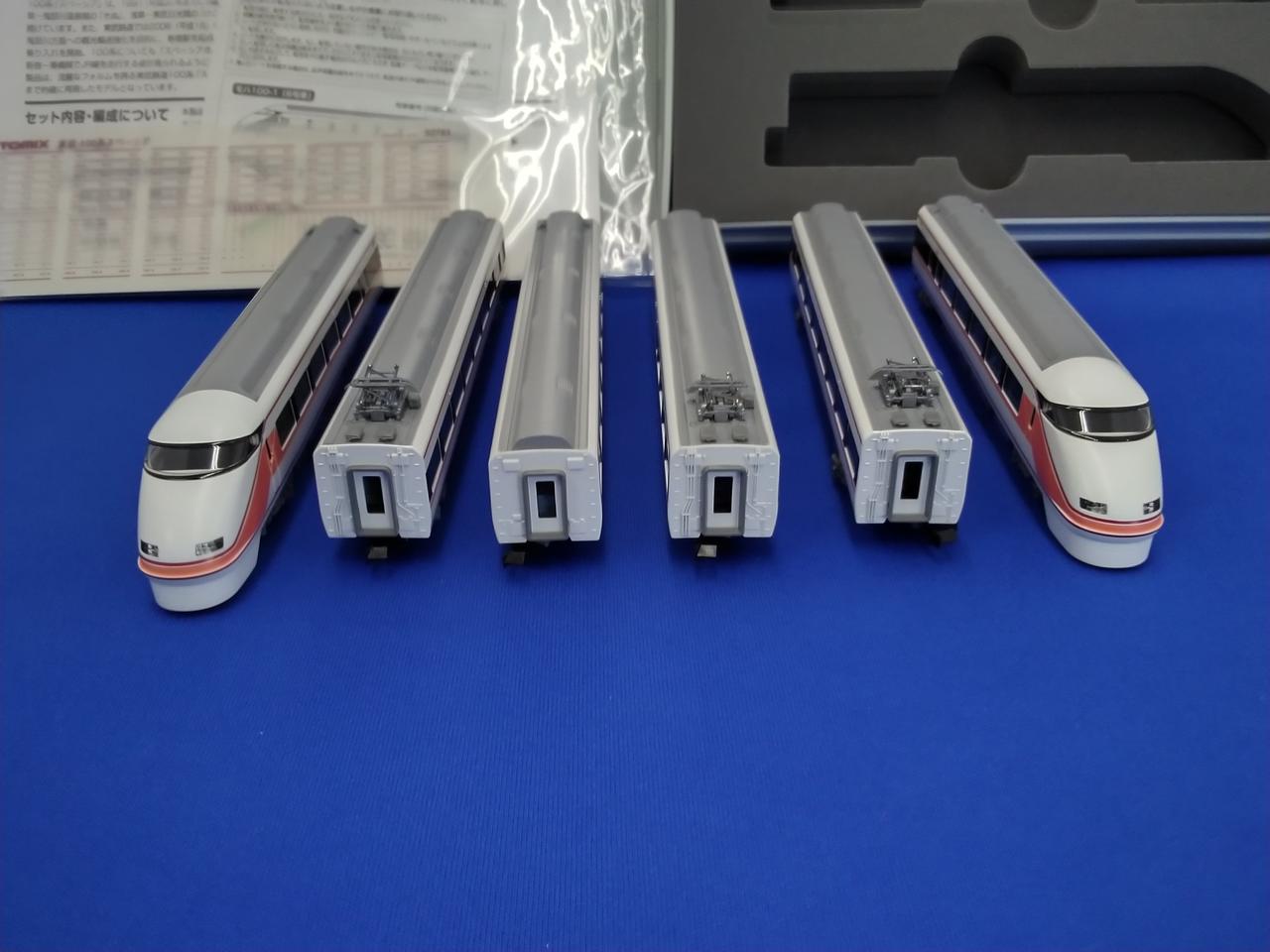 東武鉄道100系電車＜スペーシア＞オリジナル鉄道部品一式 東武鉄道100系電車＜スペーシア＞オリジナル鉄道部品一式 東武鉄道100