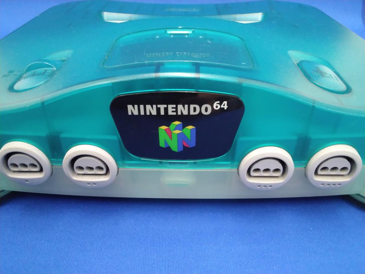 Nintendo 64 クリアブルー　任天堂　 BLUE NUS 本体 NINTENDO64本体 クリアブルー : Burano - 通販 - Yahoo!ショッピング