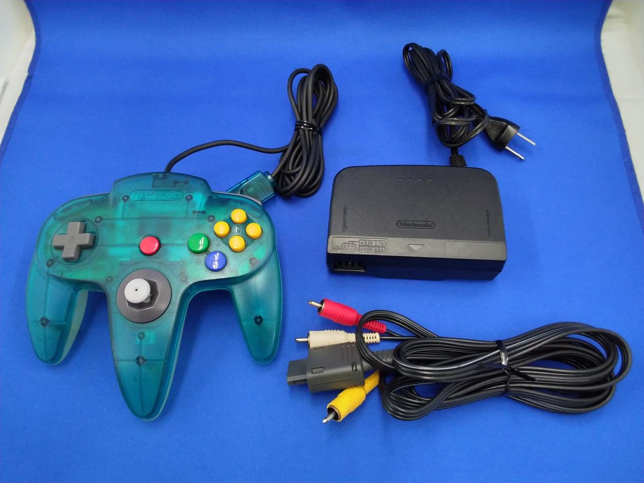 NINTENDO|ニンテンドー64 クリアブルー|HARDOFFオフモール