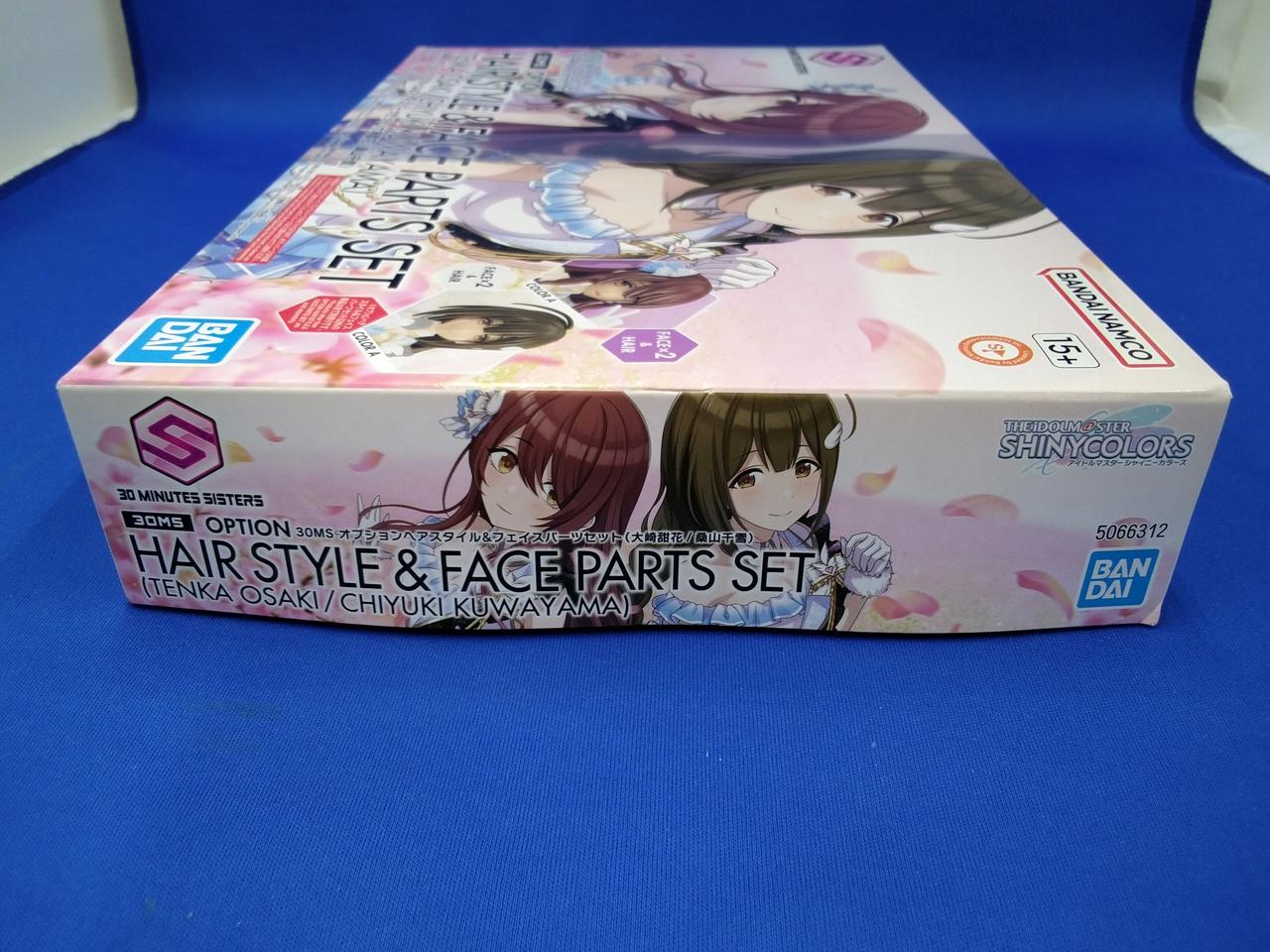 BANDAI|30MS オプションヘアスタイル＆フェイスパーツセット