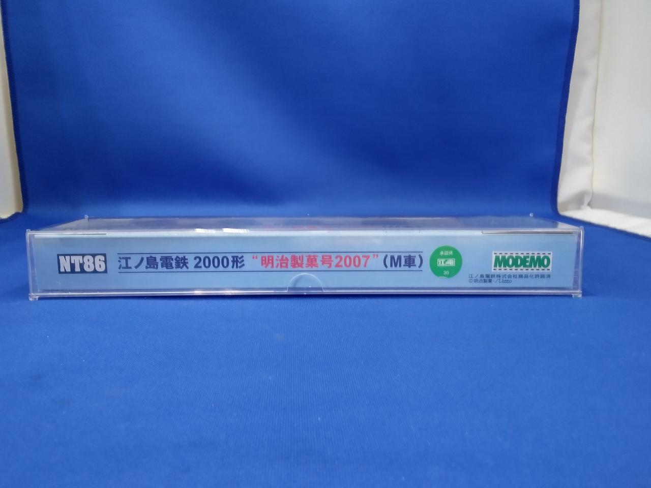 モデモNT86 江ノ島電鉄 2000形 \"明治製菓号2007” (M車) モデモNT86 江ノ島電鉄 2000形 