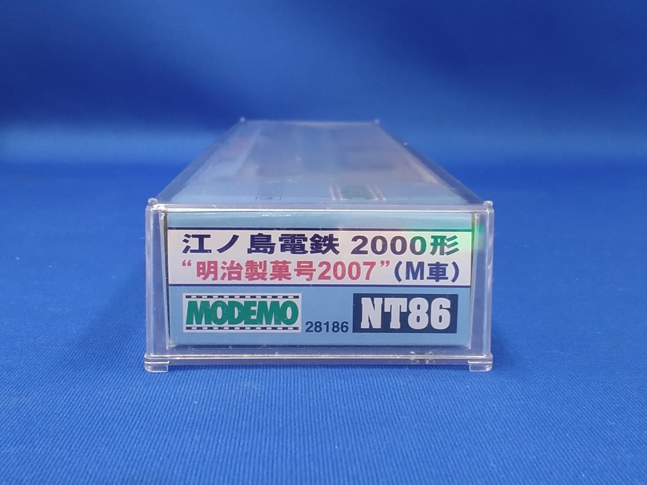 MM012【未使用未走行品】モデモ 江ノ島電鉄2000形　明治製菓号 江ノ電 江ノ島電鉄 2000形 “明治製菓号2007” (M車) (鉄道模型) - ホビー