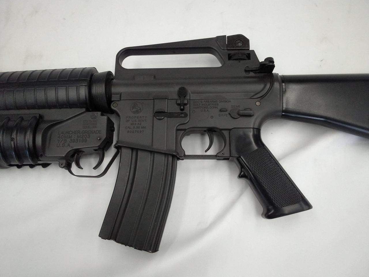 東京マルイ製　M16A2 M203風ショットガン付き 東京マルイ製 M16A2 M203風ショットガン付き