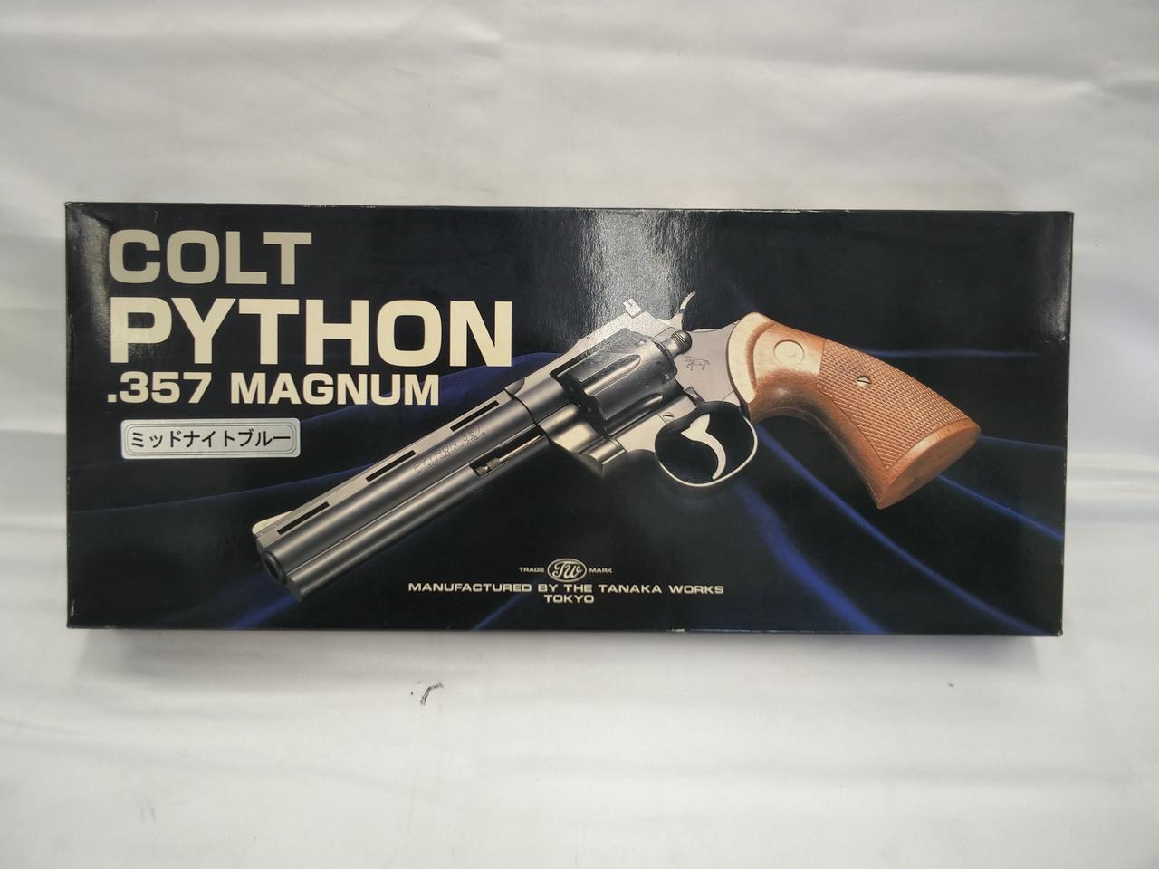 タナカワークス コルトパイソン 4インチ ミッドナイトブルー タナカ