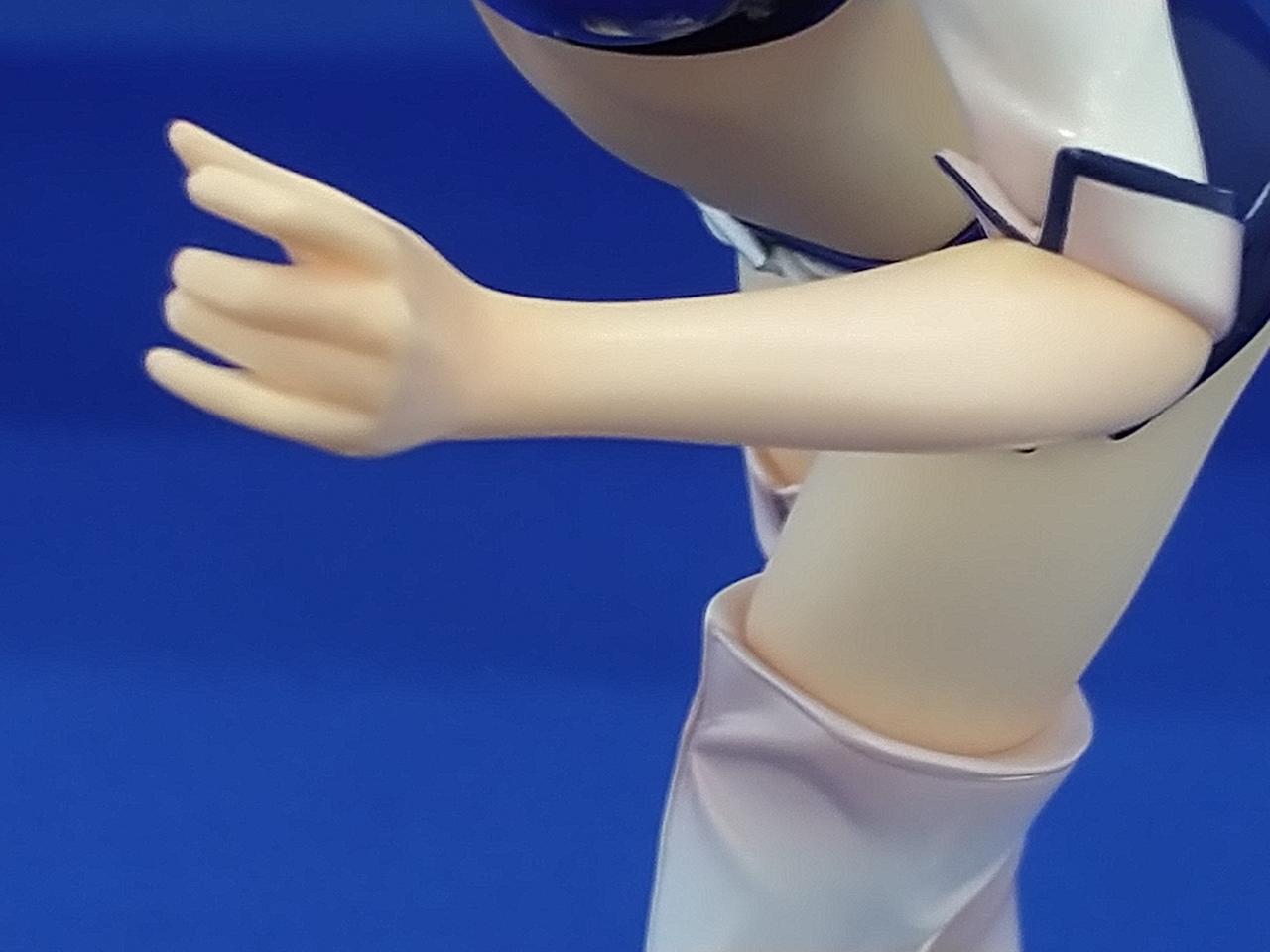 腕にベタつきあり